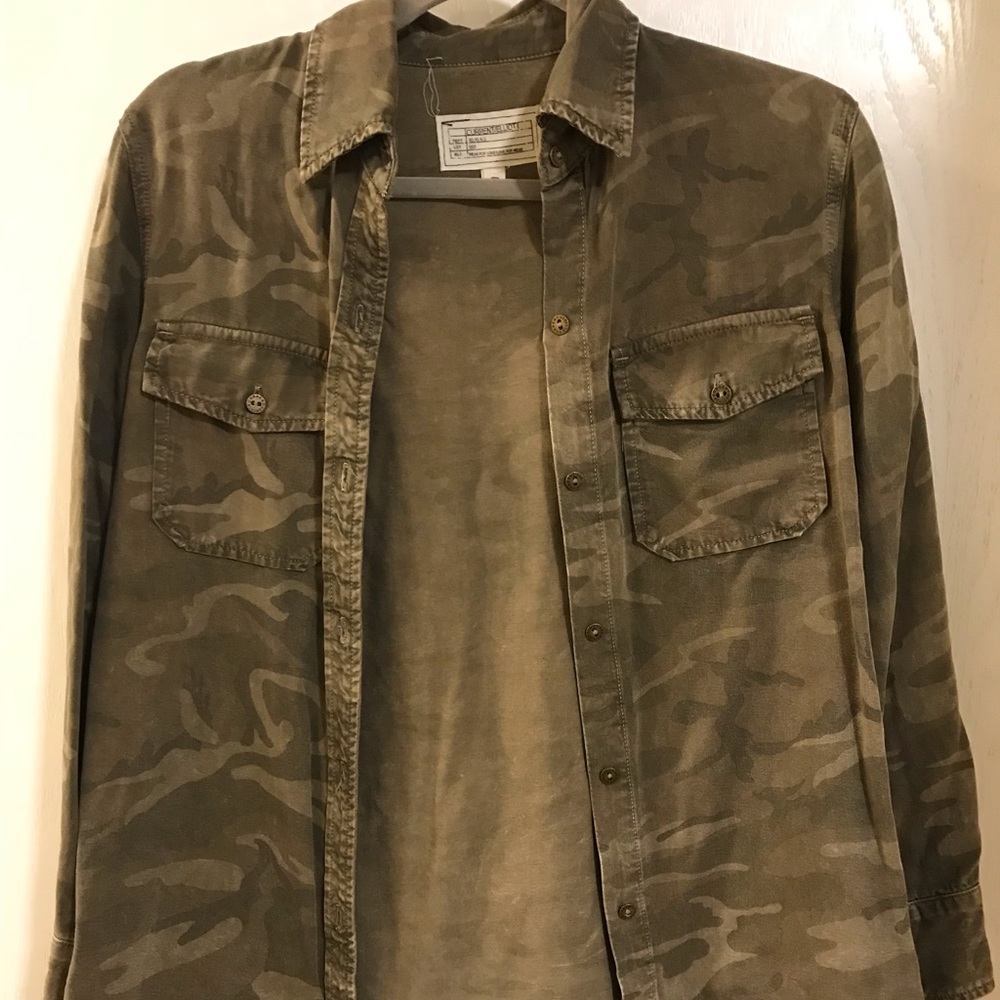 Current/Elliott “The Perfect Shirt” Camo